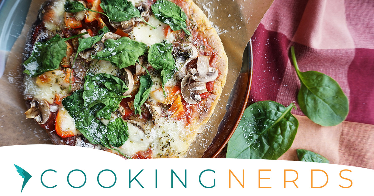 Pizza with Queal as Base - CookingNerds Recipe